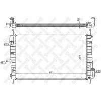 10-25780-SX STELLOX Радіатор охолодження двигуна