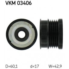 VKM 03406 SKF Механізм вільного ходу генератора