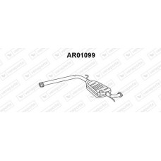 AR01099 VENEPORTE Предглушник вихлопних газів