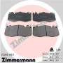 25300.190.1 ZIMMERMANN Комплект гальмівних колодок дисковий гальм