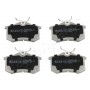 PP-0700AF JAPANPARTS Комплект гальмівних колодок дисковий гальм