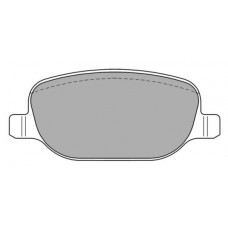 FBP-1289 FREMAX Комплект гальмівних колодок дисковий гальм