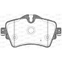 BPA1599.08 OPEN PARTS Комплект гальмівних колодок дисковий гальм