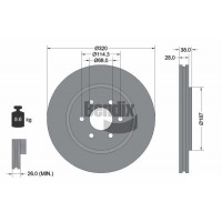 BDS1398HC BENDIX Braking Гальмівний диск
