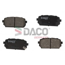 321723 DACO Germany Комплект гальмівних колодок дисковий гальм