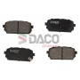 321723 DACO Germany Комплект гальмівних колодок дисковий гальм