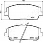 PA-H30AF JAPANPARTS Комплект гальмівних колодок дисковий гальм