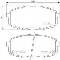 P 30 077 BREMBO КомплеК т гальмівних колодок, дискове гальмо