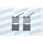 5SP623 SAMKO Комплект гальмівних колодок дисковий гальм