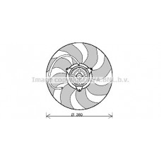 AI7513 AVA QUALITY COOLING Вентилятор охолодження двигуна