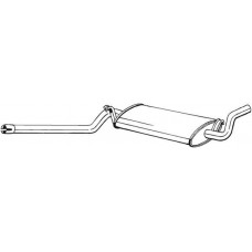 105-019 BOSAL Середній глушник вихлопних газів