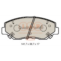 704-06026 IAP QUALITY PARTS КомплеК т гальмівних колодок, дискове гальмо