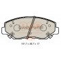 704-06026 IAP QUALITY PARTS КомплеК т гальмівних колодок, дискове гальмо