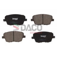 323310 DACO Germany Комплект гальмівних колодок дисковий гальм