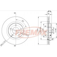 BD-4644 FREMAX Гальмівний диск
