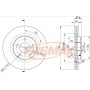 BD-4644 FREMAX Гальмівний диск
