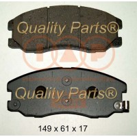 704-20090 IAP QUALITY PARTS Комплект гальмівних колодок дисковий гальм