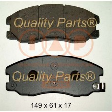 704-20090 IAP QUALITY PARTS Комплект гальмівних колодок дисковий гальм