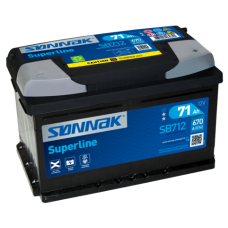 SB712 SONNAK Стартерна акумуляторна батарея