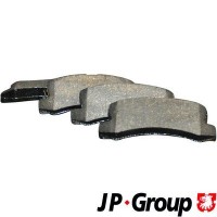 4863700210 JP GROUP Комплект гальмівних колодок дисковий гальм