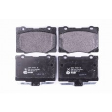 8DB 355 019-571 HELLA PAGID Комплект гальмівних колодок дисковий гальм
