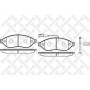 001 091B-SX STELLOX Комплект гальмівних колодок дисковий гальм