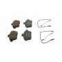0 986 460 951 BOSCH Комплект гальмівних колодок дисковий гальм
