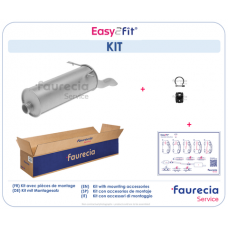 FS15873 Faurecia Глушник вихлопних газів кінцевий