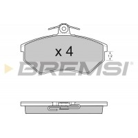 BP2531 BREMSI Комплект гальмівних колодок дисковий гальм