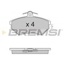 BP2531 BREMSI Комплект гальмівних колодок дисковий гальм
