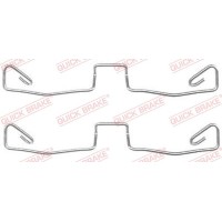109-1633 QUICK BRAKE Комплектуючі колодки дискового гальма