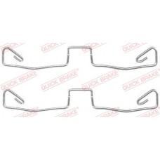 109-1633 QUICK BRAKE Комплектуючі колодки дискового гальма