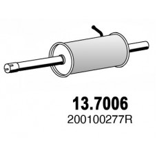 13.7006 ASSO Глушник вихлопних газів кінцевий