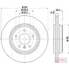 DP-0113C JAPANPARTS Гальмівний диск