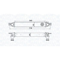 Интеркулер MAGNETI MARELLI 351319204360