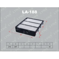 LA-188 LYNXauto Повітряний фільтр