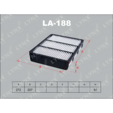 LA-188 LYNXauto Повітряний фільтр
