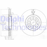BG3993 DELPHI Гальмівний диск