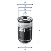 24.468.00 UFI Паливний фільтр
