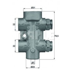 TO 8 80 MAHLE Термостат масляного охолодження