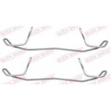 109-1123 QUICK BRAKE Комплектуючі колодки дискового гальма