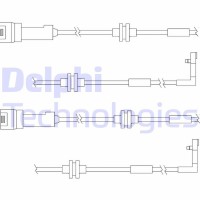 LZ0146 DELPHI Сигналізатор зносу гальмівних колодок
