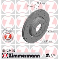 150.1294.52 ZIMMERMANN Гальмівний диск
