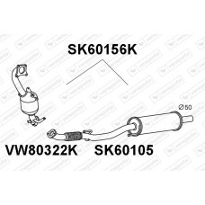 SK60156K VENEPORTE Катализатор