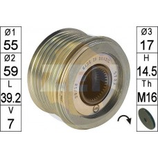ZN5722 ERA Механізм вільного ходу генератора