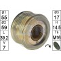 ZN5722 ERA Механізм вільного ходу генератора