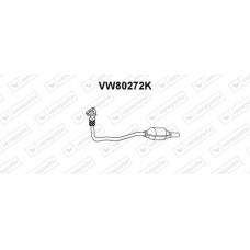VW80272K VENEPORTE Катализатор