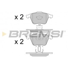 BP3062 BREMSI КомплеК т гальмівних колодок, дискове гальмо
