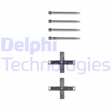 LX0268 DELPHI Комплектуючі колодки дискового гальма
