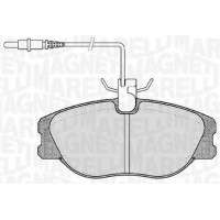 363916060787 MAGNETI MARELLI Комплект гальмівних колодок дисковий гальм